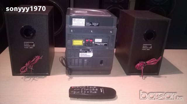 Philips cd/tuner/deck/amplifier/remote+колони-внос швеицария, снимка 9 - Ресийвъри, усилватели, смесителни пултове - 13287978
