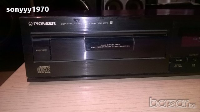 Pioneer pd-z71/cd player-made in japan-внос швеицария, снимка 8 - Ресийвъри, усилватели, смесителни пултове - 15103800