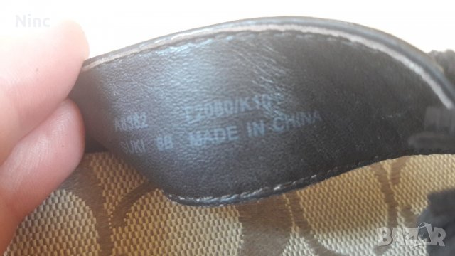 Дамски чехли COACH 38, снимка 5 - Чехли - 21921928