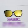 слънчеви очила котешки златни стъкла код 995