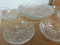 стари стъклени купички и купа , снимка 2