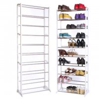 Shoe Rack Подвижен стелаж за 30 чифта обувки, снимка 6 - Други стоки за дома - 24810995