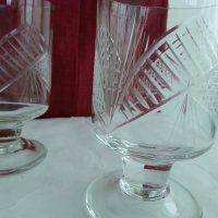 сервиз кристални чаши , снимка 16 - Антикварни и старинни предмети - 20122827