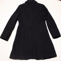 Черно вталено палто Inwere, снимка 5 - Палта, манта - 19509877