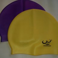 Детски плувни  шапки, силиконови, шапка за плуване , снимка 1 - Шапки, шалове и ръкавици - 9635293