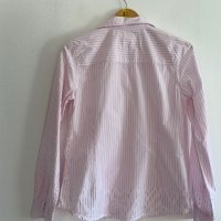 H&M дамска риза в бяло и розово, снимка 6 - Ризи - 24719247