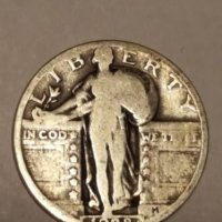 USA 1928 Philadelphia Quarter Dollar, снимка 3 - Нумизматика и бонистика - 20069402