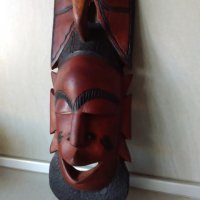 Африканска маска, снимка 4 - Статуетки - 24676101