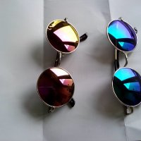 Ретро Vintage кръгли очила - Очилата са модела на Джон Ленън, снимка 11 - Слънчеви и диоптрични очила - 6447572