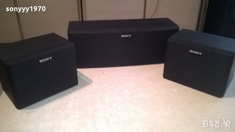 sony center-70w+surround-2x50w-внос швеция, снимка 1