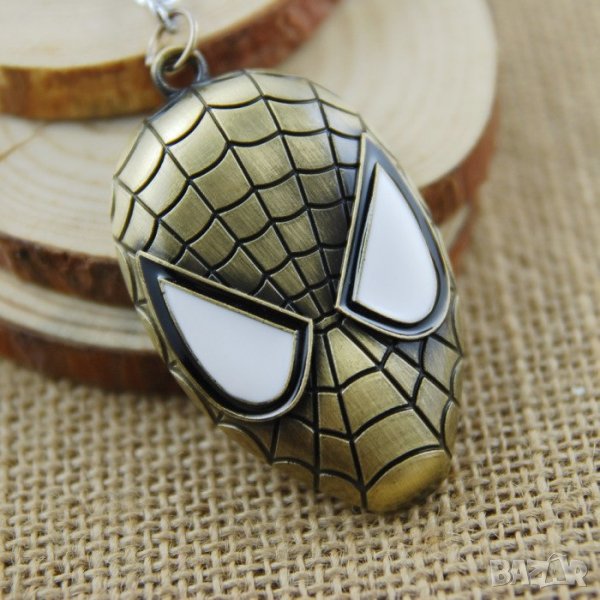 🕸️ Spiderman Колие масивно голямо - Човека Паяк / ключодържател, снимка 1