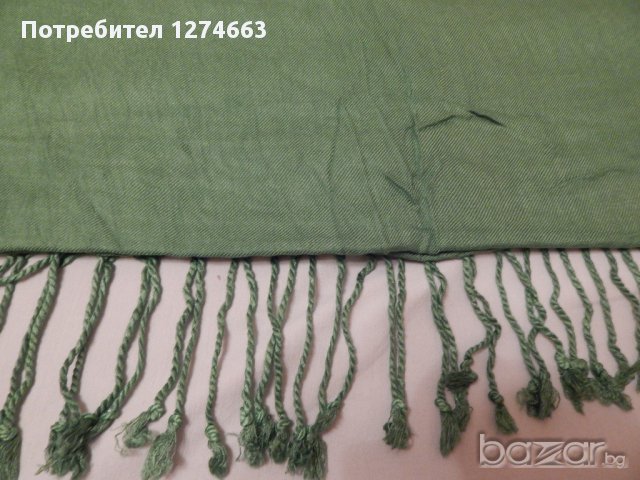 Дамски шал нов - 200 / 53 см., снимка 1 - Шапки - 13391915