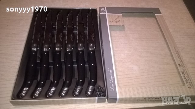 lou Laguiole-6бр маркови ножа-нови-made in germany, снимка 8 - Колекции - 23565097