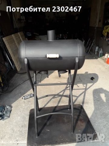 Продавам ръчно изработено барбекю с регулиране на въздуха и краката подходящо за дома и градината , снимка 4 - Барбекюта - 25600003