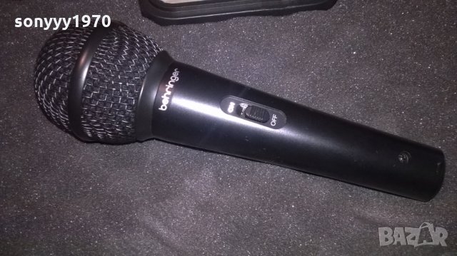 behringer microphone-жичен профи-внос швеицария, снимка 1 - Микрофони - 23466634
