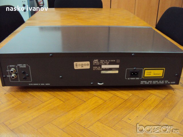 CD плеър JVC XL-V341, снимка 5 - Плейъри, домашно кино, прожектори - 18620667