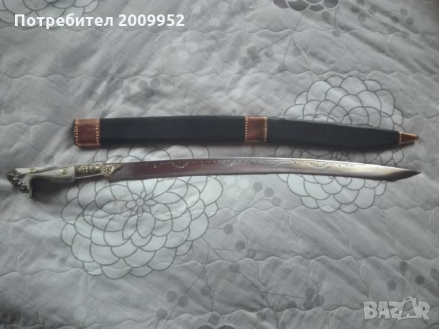 Ятаган ръчна изработка., снимка 6 - Ножове - 24653985