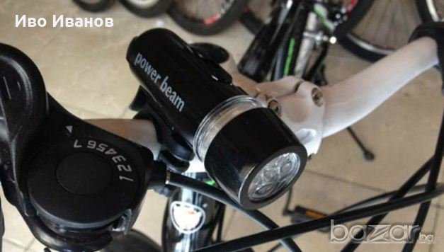 Преден фар за влосипед, снимка 3 - Аксесоари за велосипеди - 19051384