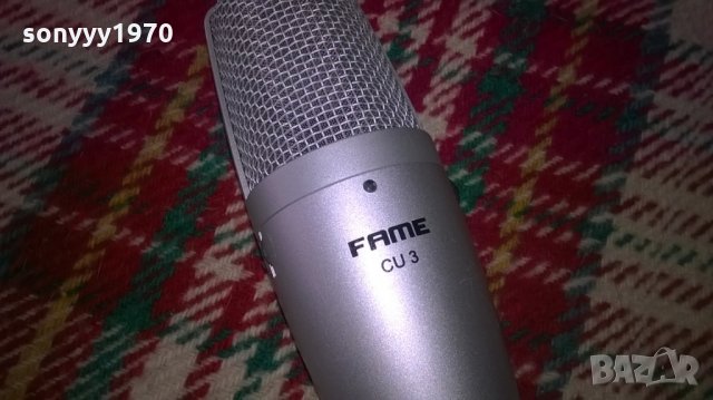 fame cu3-profi mic-usb-внос швеицария, снимка 9 - Микрофони - 23904294