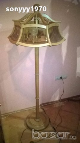 Ретро лампион-дървен и красив-160х60см-внос швеицария, снимка 5 - Антикварни и старинни предмети - 18135894