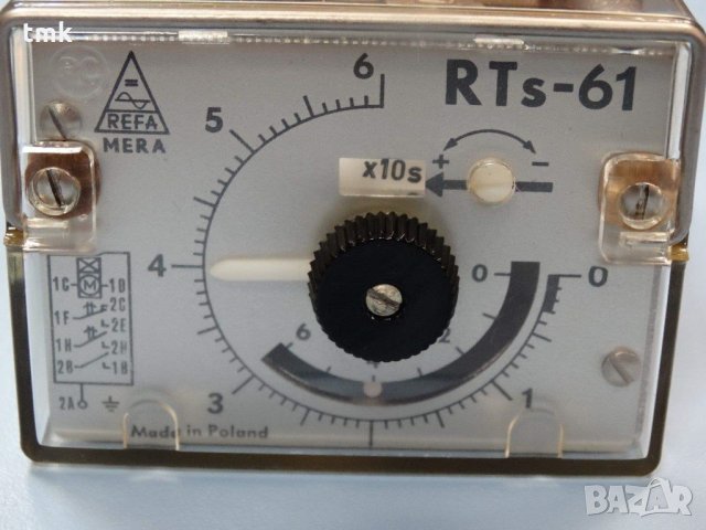 Реле време RTS-61, реле РТС-61, снимка 5 - Резервни части за машини - 23981646