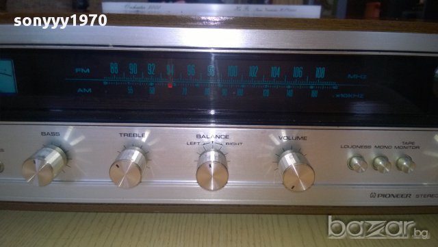 pioneer sx-300-stereo receiver-ретро колекция-нов внос от швеицария, снимка 9 - Ресийвъри, усилватели, смесителни пултове - 9146165