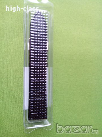 ЧИСТО НОВА КОЖЕНА КАИШКА ДЕБЕЛА КОЖА ЧЕРНА С ЧЕРЕН ШЕВ 22ММ, снимка 1