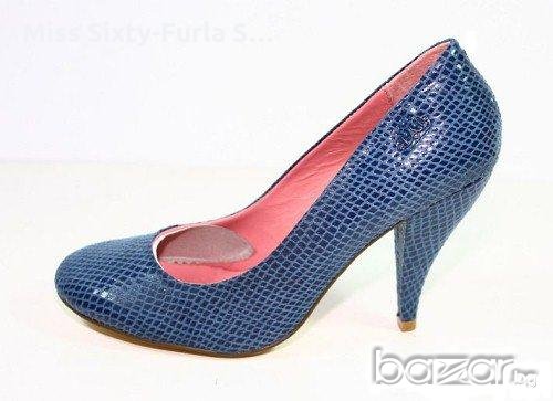 FORNARINA-нови сини обувки Форнарина-39 номер , снимка 2 - Дамски обувки на ток - 19705918