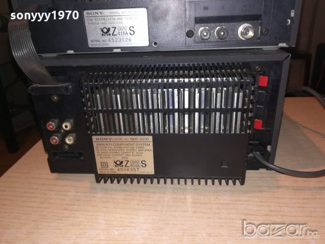 sony amplifier+sony tuner mini hifi made in japan-внос франция, снимка 15 - Ресийвъри, усилватели, смесителни пултове - 20193888