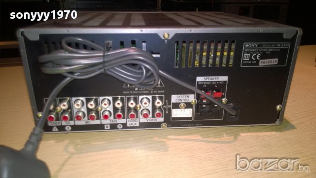 *sony ta-ex50-integrated stereo amplifier-внос англия, снимка 14 - Ресийвъри, усилватели, смесителни пултове - 10409756