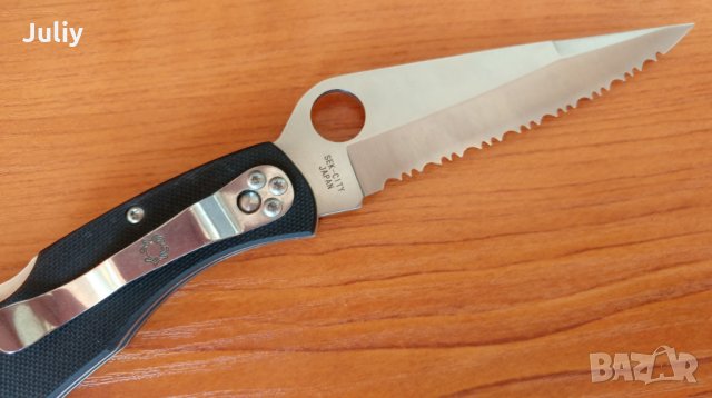 Сгъваем нож Spyderco Police 4 , снимка 13 - Ножове - 17992564