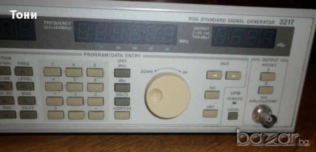 Leader 3217 RDS Standard Signal Generator 3217 B&H Photo Video, снимка 9 - Ресийвъри, усилватели, смесителни пултове - 10452561