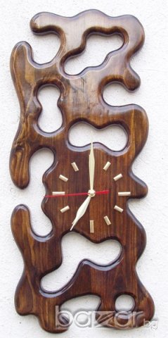 Дървени стенни часовници, снимка 4 - Стенни часовници - 21308165