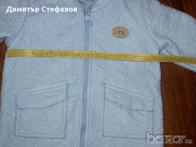 Benetton  кожухче.като ново без следи от употреба, снимка 9 - Бебешки якета и елеци - 16609689
