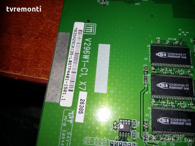 T-Con PCB V296W1-C1,X7 , снимка 2 - Части и Платки - 18588442