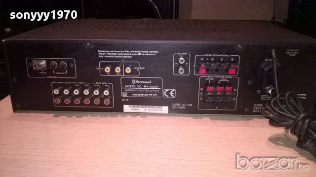 Sherwood rv-4050r receiver 5 chanel-made in uk-внос швеицария, снимка 9 - Ресийвъри, усилватели, смесителни пултове - 15308880