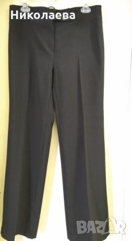 Елегантен черен панталон,L/Xl, снимка 2 - Панталони - 24848037