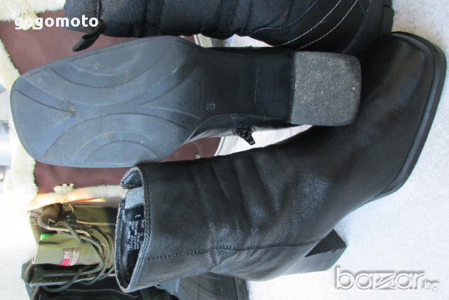 дамски боти, N- 38- 39, 100% естесвена кожа, GOGOMOTO.BAZAR.BG, снимка 13 - Дамски боти - 16713897