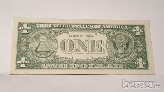 Rare $ 1 Dollar Star 1957-A / XF, снимка 5 - Нумизматика и бонистика - 19862889