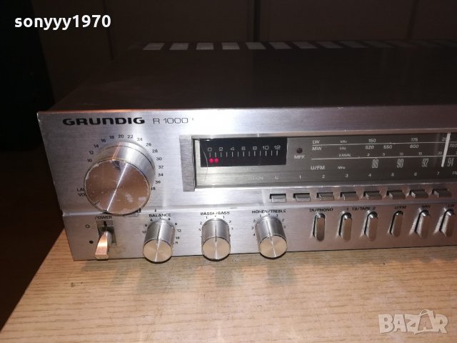 поръчан-grundig r1000 hi-fi receiver-внос швеицария, снимка 5 - Ресийвъри, усилватели, смесителни пултове - 21501531