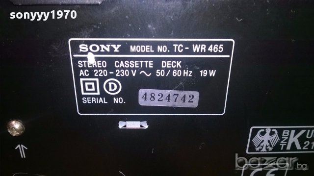 Sony receiver+sony deck+sony cd-внос швеицария, снимка 11 - Ресийвъри, усилватели, смесителни пултове - 14025391