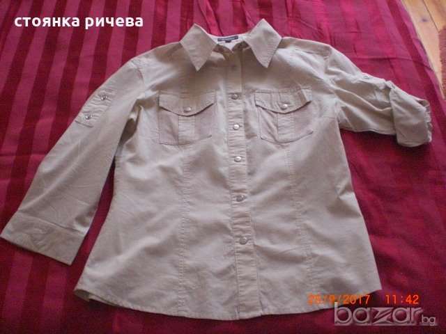 продавам нова маркова дамска блуза-риза с дълъг ръкав-нова.внос от Германия, снимка 7 - Блузи с дълъг ръкав и пуловери - 19399738