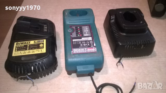 dewalt-makita-dewalt battery charger-внос швеция, снимка 3 - Винтоверти - 25532008