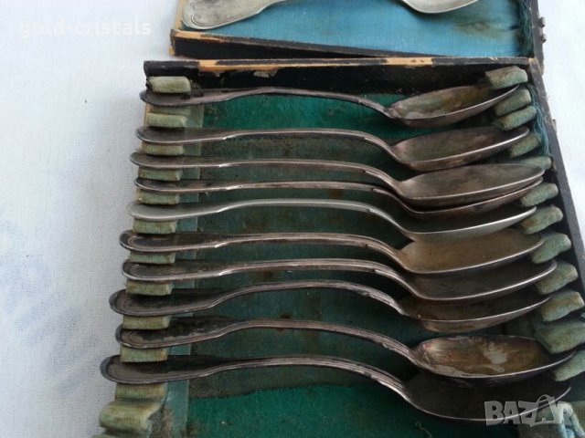 Немски  посребрени лъжички , снимка 8 - Антикварни и старинни предмети - 23556702