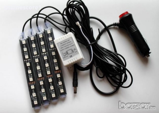 Неон за кола - всички цветове + дистанционно, снимка 9 - Аксесоари и консумативи - 20224369