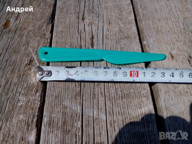 Детски пластмасов нож за пластелин, снимка 3 - Антикварни и старинни предмети - 23432920