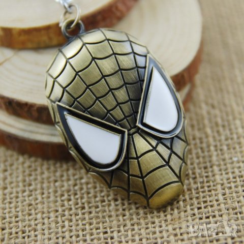 🕸️ Spiderman Колие масивно голямо - Човека Паяк / ключодържател