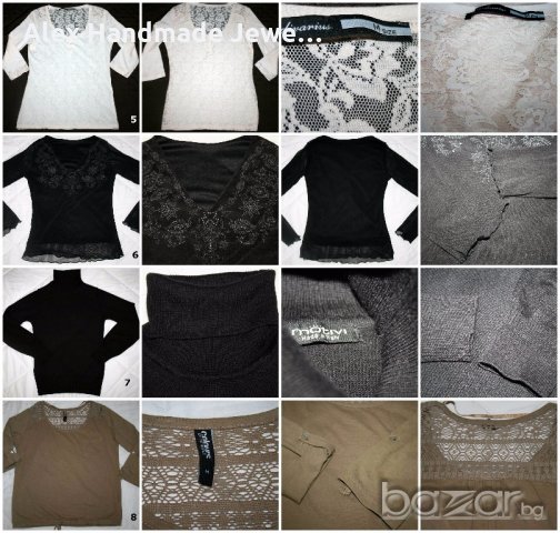 Дамски блузи, ризи, туники, жилетки, болера нови и отлични, снимка 3 - Блузи с дълъг ръкав и пуловери - 19797049