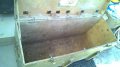 Ретро военен сандък-102х60х40см с капак и дръжки, снимка 12