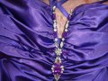 Лилава бална абитуриентска рокля, снимка 8